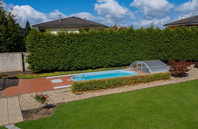 Preciosa casa de vacaciones privada con piscina privada, WIFI, TV, terraza y aparcamiento