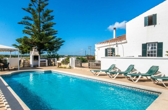 Casa de vacaciones privada con WIFI, piscina privada, TV, patio, vista panorámica, aparcamiento