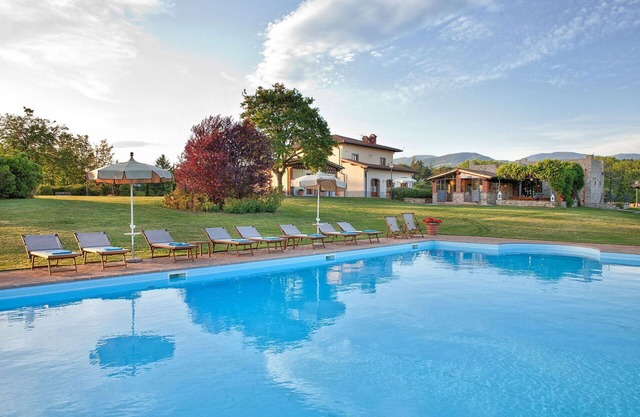 Casa de vacaciones privada con piscina privada, WIFI, TV, patio, vista panorámica, aparcamiento