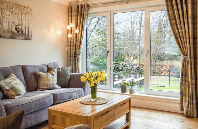 Beautiful riverside holiday home.