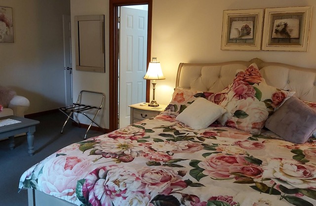 Beautiful room, a comfy king bed, includes a delicious continental breakfast.