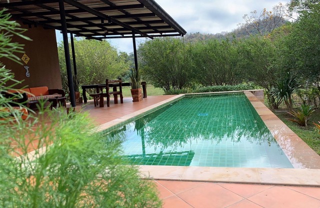 Hermosa, espaciosa y acogedora villa con piscina residencia