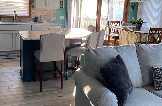 Beautiful & spacious home with a private dock & a perfect view of Coldwater Lake