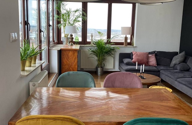 Beautiful, stylish apartment with a large terrace and a parking space