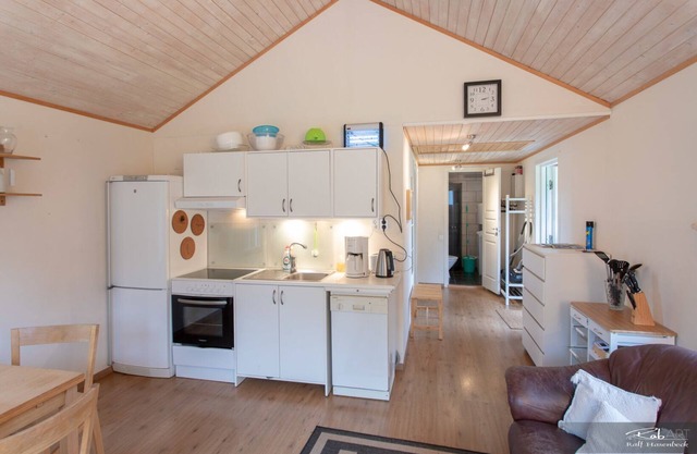 Cozy holiday home near Halmstad in western Sweden with a dog
