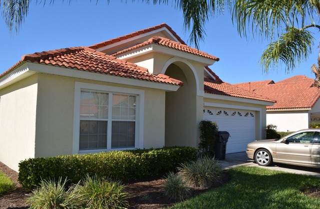 Hermosa Villa en una urbanización cerrada 5 hab 4 piscina y spa privado Baño cerca de Disney