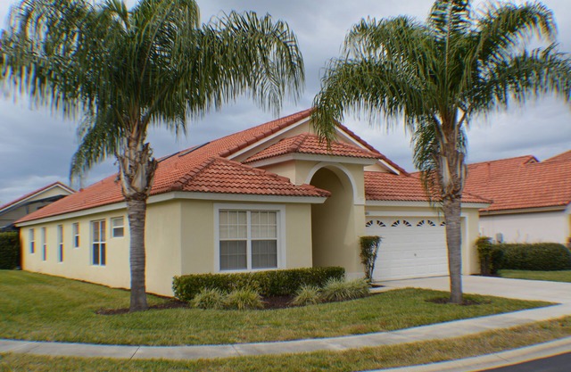 Hermosa Villa en una urbanización cerrada 5 hab 4 Baño privado Piscina & Spa cerca de Disney