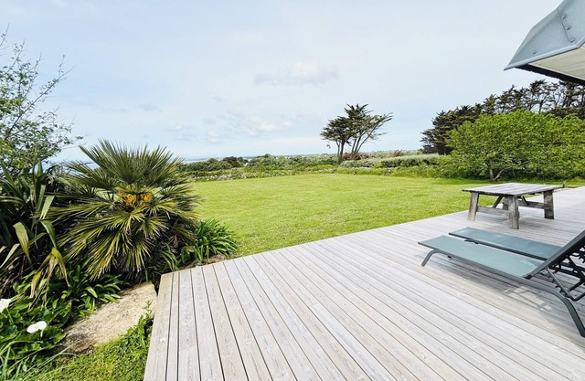 Villa Plouhinec vistas a la bahía de Audierne
