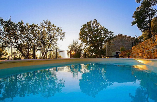 Beautiful Villa Mileti, in Dalmatia, with a Pool