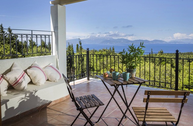 Villa con vistas al mar.