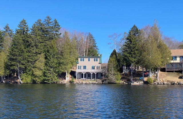 Beautiful waterfront home nestled on 4acres on Indian Lake! A perfect getaway!