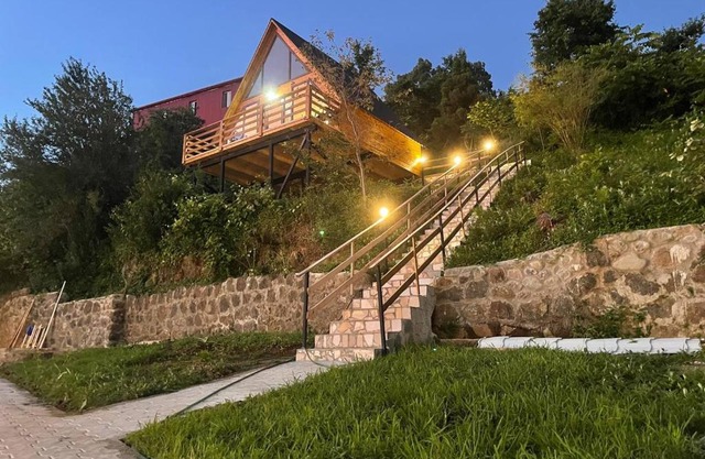 Beautiful Wooden house with seaside views