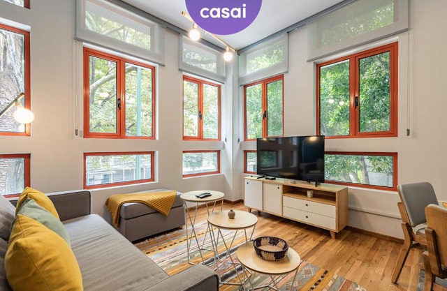 Apartamento de alta tecnología bellamente diseñado en La Condesa