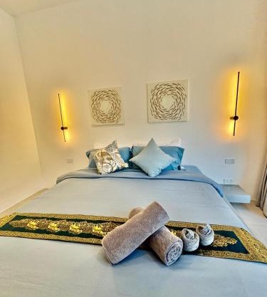 Bed in Taling Ngam Villa Harmony haven