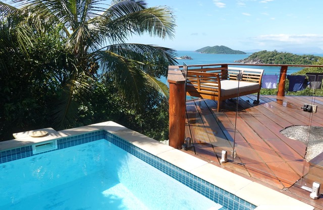 Descalzo de lujo. Casa privada en una isla tropical, Gran Barrera de Coral, RomanticRetreat