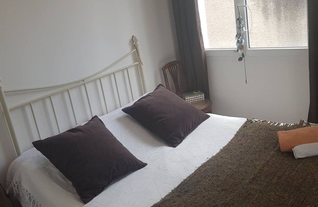 Bedroom for two persons with bathroom in quiet stone house close to everything