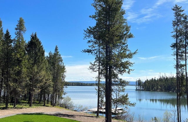 Behind The Pines cabin on the lake!