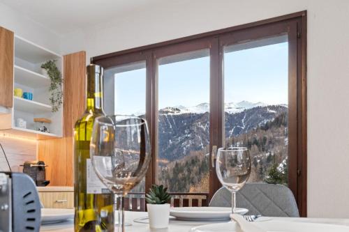 Bel appartement avec vue alpine