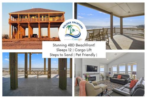 Bella Luna - Stunning 4BR Beachfront w Cargo Lift