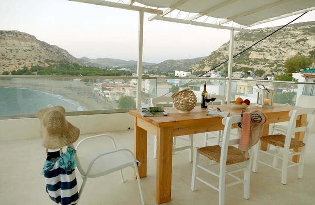 Casa de vacaciones Bella Vista Matala con 3 habitaciones