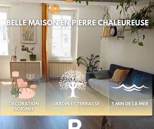 Belle maison lumineuse en pierre Catalogne - Argelès sur Mer - Collioure