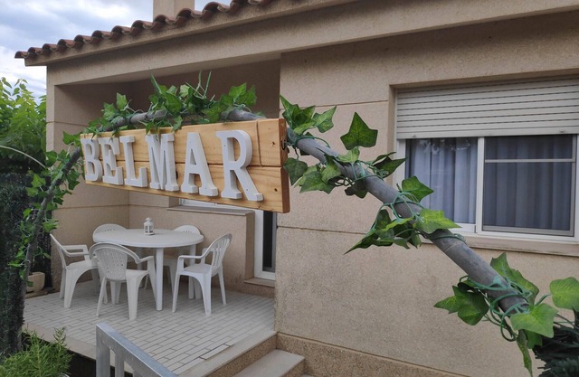 "Belmar"@MARISOL: 400m de la playa, piscina privada, A/C, WiFi, playa para perros