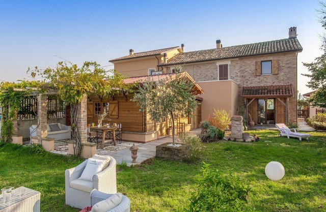 Casa con vista a los cerros.