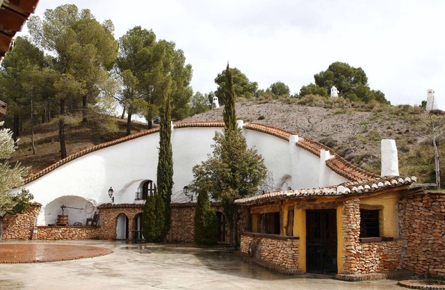 Casa cueva rural con piscina