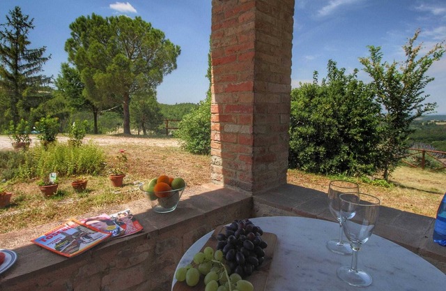 Casa rural en la Toscana con vistas al lago