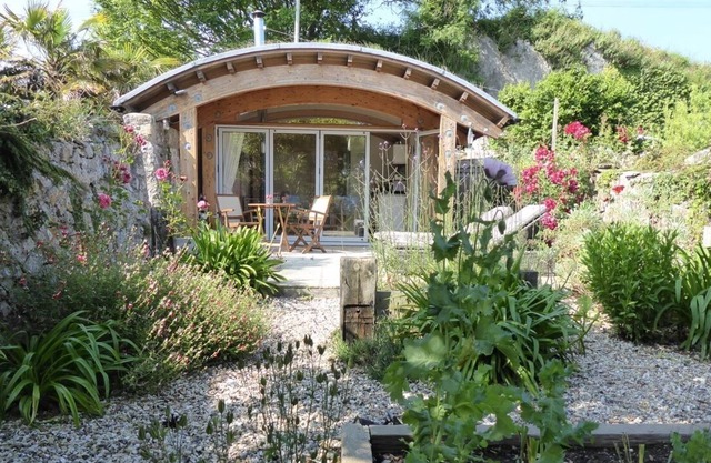 Bespoke Wood Eco Cabin in Manorbier on the Pembrokeshire Coast.