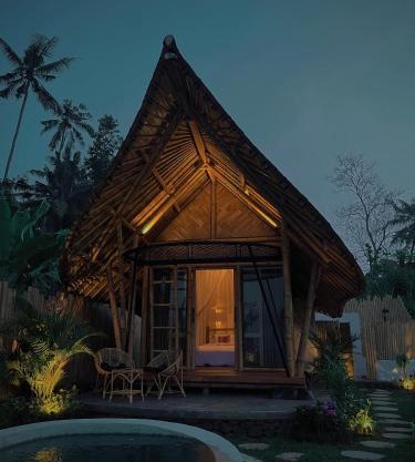 Bethewa Bali Sidemen Private Bamboo House