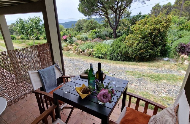 Betta seaview garden, on the tuscan hills, 10 minutes from the beach