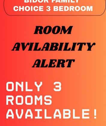 Bidor Family Choice 3 Bedrooms WIFI