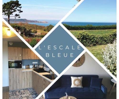 Bienvenue au studio L'escale Bleue avec vue mer et sur le Cap Frehel