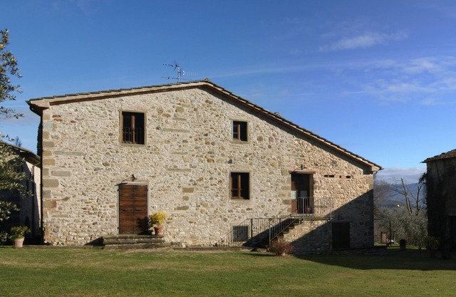 Gran apartamento con jardín y cocina en una casa de campo en la Toscana