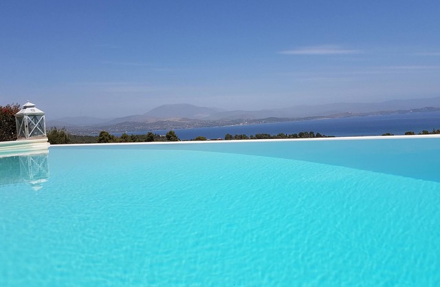 Big Blue Villa Porto Heli con vista increíble