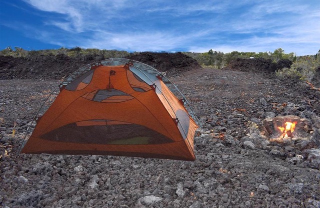 Big Island, Oceanview Dry Camping for Tent, Mobile or RV Dry, bring your own gear