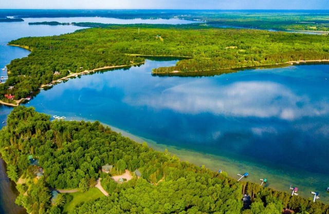 Big Trout Lake Cabin with detached suite.