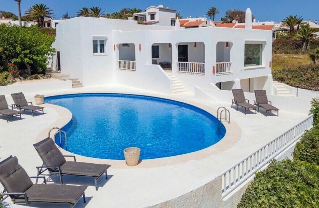 Bini Loli in S'Algar Menorca, overlooking the sea