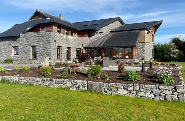 Luxurious house on the western shores of Lough Corrib, one of Europe's best Trout & Salmon lakes.