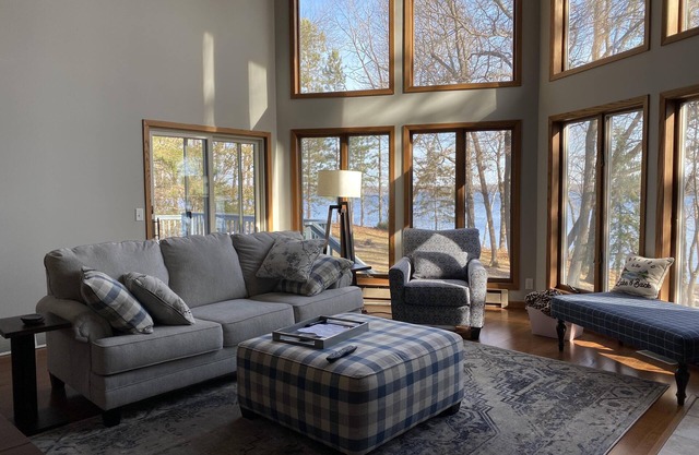 Birchwood! Incredible Red Cedar Lake Home- south of Hayward-2 hours from MPLS!