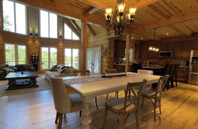 Blending Log Home Charm with Luxury Living