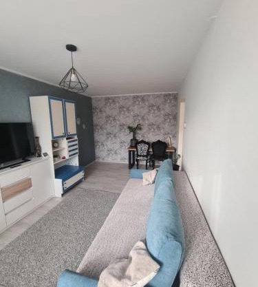 Blue apartment