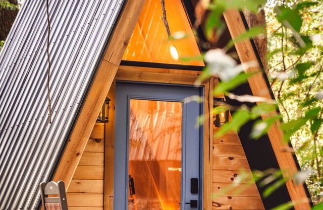 Romantic A-Frame | Secluded | Private 12 Acres