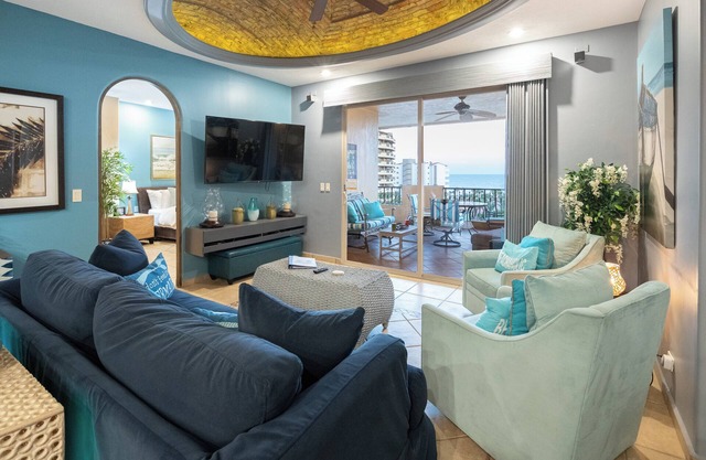Blue bungalow