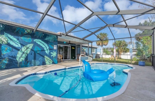 Blue Oasis Retreat – 3BR/2BA w/ Private Pool & Outdoor Fun
