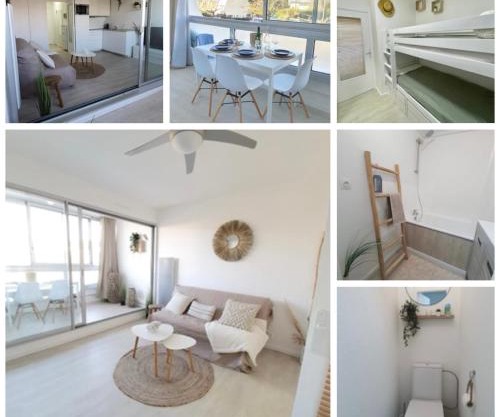Blue Sky La Grande Motte Studio -Pool-5min Beach -Queensizebed -WiFi