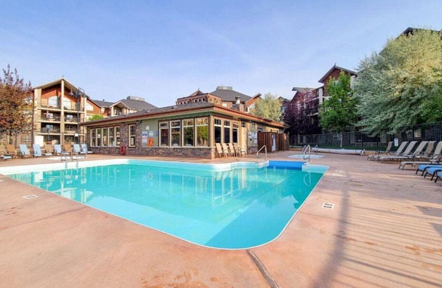 Boardwalk Bliss | Outdoor Pool/Hot Tub | Fireplace