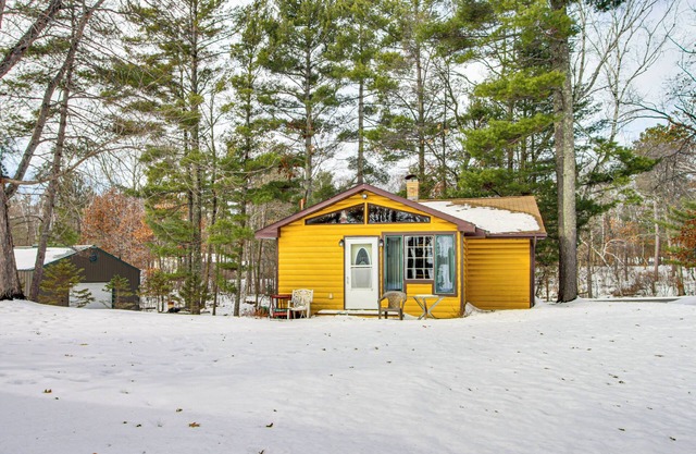 Boat Dock & Fire Pit: Waterfront Home in Crosslake