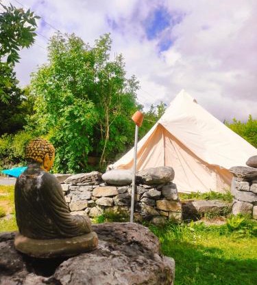 Bohemian Bell Tent Escape in Kinvarra, County Galway